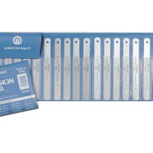 20 Piece Steel Thickness Gage Assortment, Poc-Kit, 1/2" Wide x 5" Long Blades, 19740, 19G20