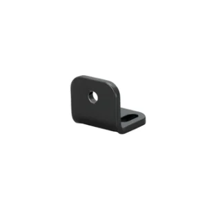 Type L Bracket for Optical Fibre Sensors, M3, 15mm Long x 16mm Wide, Thickness 2mm, Steel (Cation Electrodeposition Plating), FS03LT010-Z