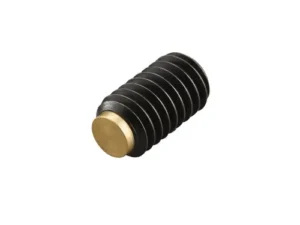 Brass-tip Set Screw Made Of Carbon Steel (Black Oxide)